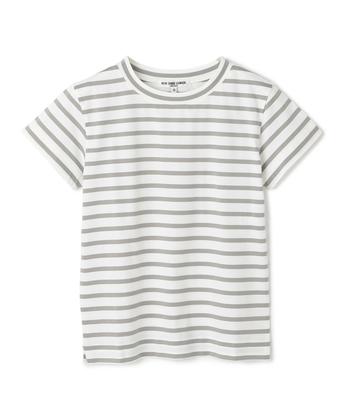 49AV JUNKO SHIMADA パネルボーダーTシャツ パネルボーダーTシャツ 49AV JUNKO SHIMADA｜クロスプラス公式