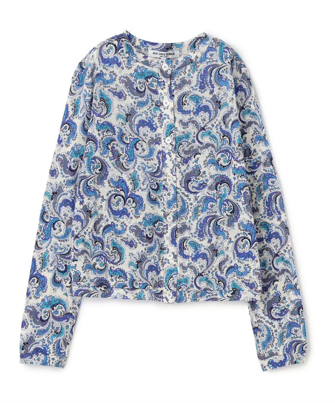 49AV JUNKO SHIMADA ペイズリー柄カーディガン_main