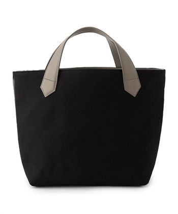 リネントートバッグ(ブラック-フリー)