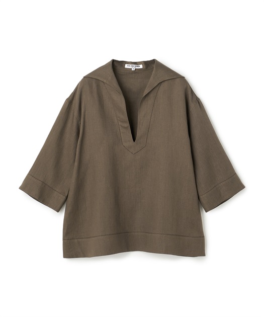49AV JUNKO SHIMADA リネンスキッパーブラウス