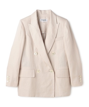 ダブルブレストテーラードジャケット(アイボリー-9号)
