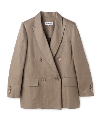 ダブルブレストテーラードジャケット(モカ-9号)