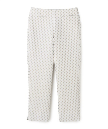 ドット柄パンツ(ベージュ-9号)