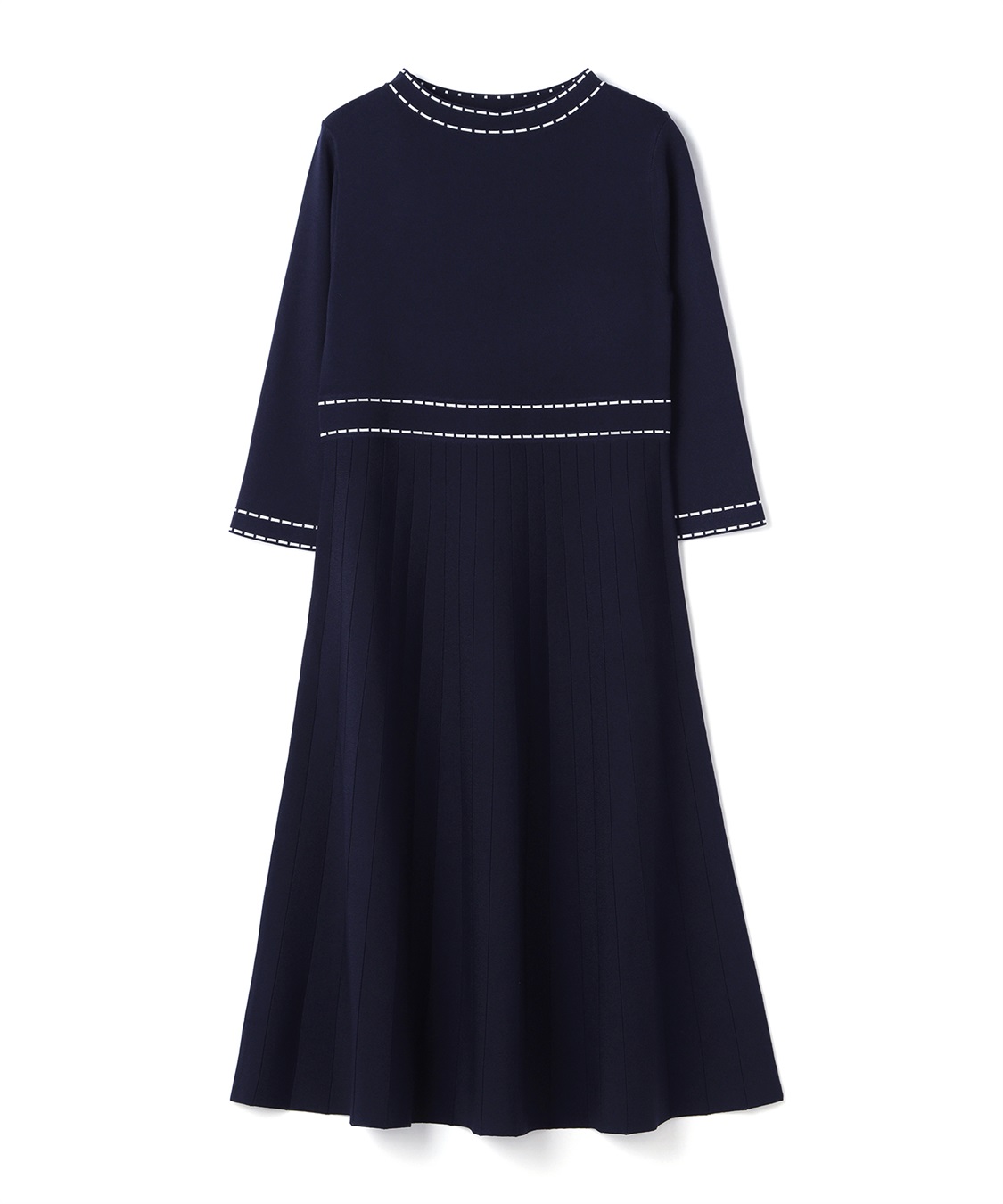 TIME SALE】配色ニットワンピース 49AV JUNKO SHIMADA｜クロスプラス