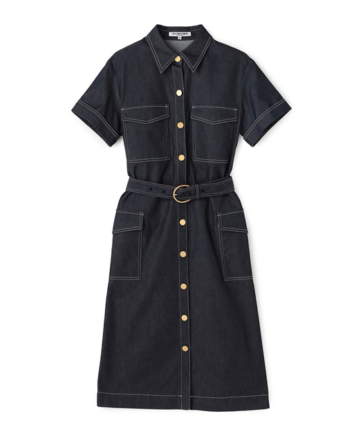 49AV JUNKO SHIMADA 半袖シャツワンピース