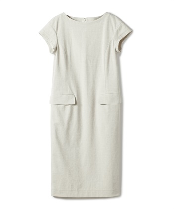 49AV JUNKO SHIMADA 半袖カラーワンピース