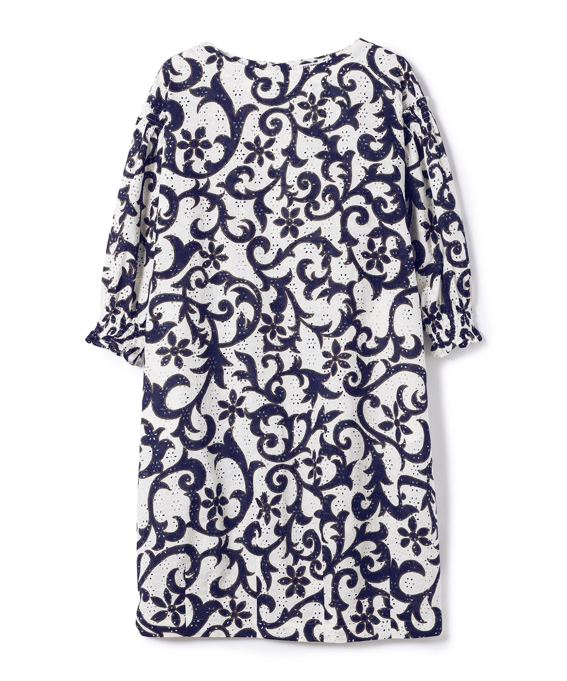 49AV JUNKO SHIMADA カットワークレース×フラワープリント柄ワンピース_variation_1