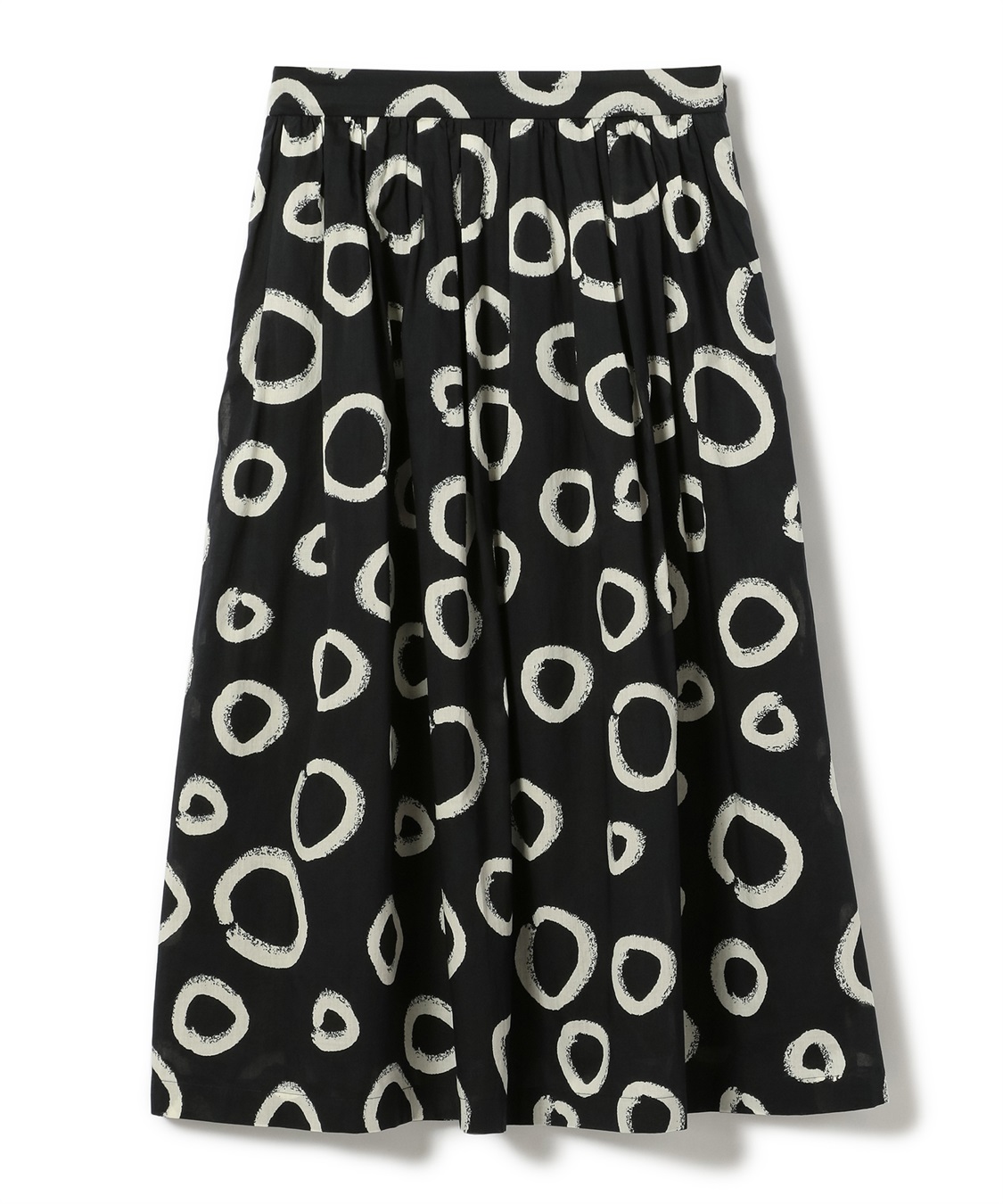 49AV JUNKO SHIMADA サークルプリントワイドスカート_variation_1