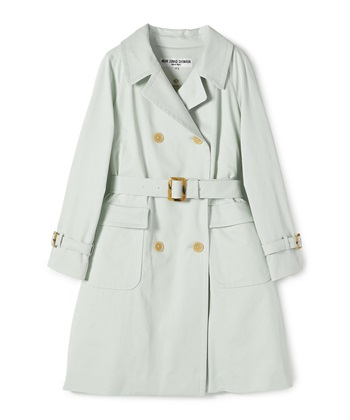 ライナーつきトレンチコート(ライトグリーン-9号)