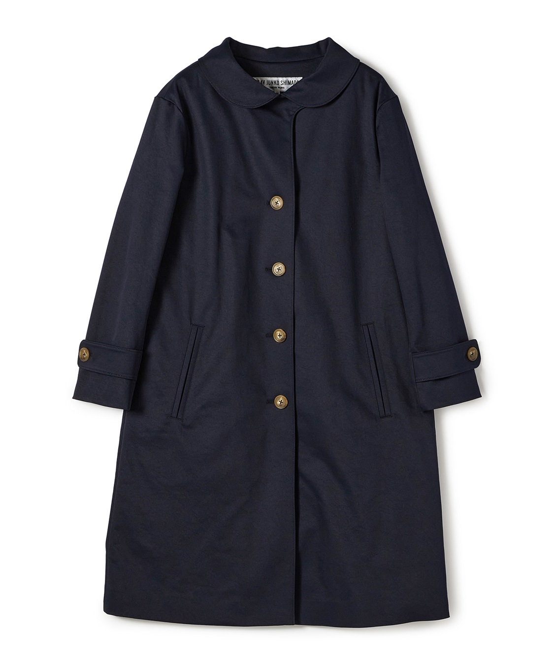 ライナーつき丸襟コート 49AV JUNKO SHIMADA｜クロスプラス公式通販サイト
