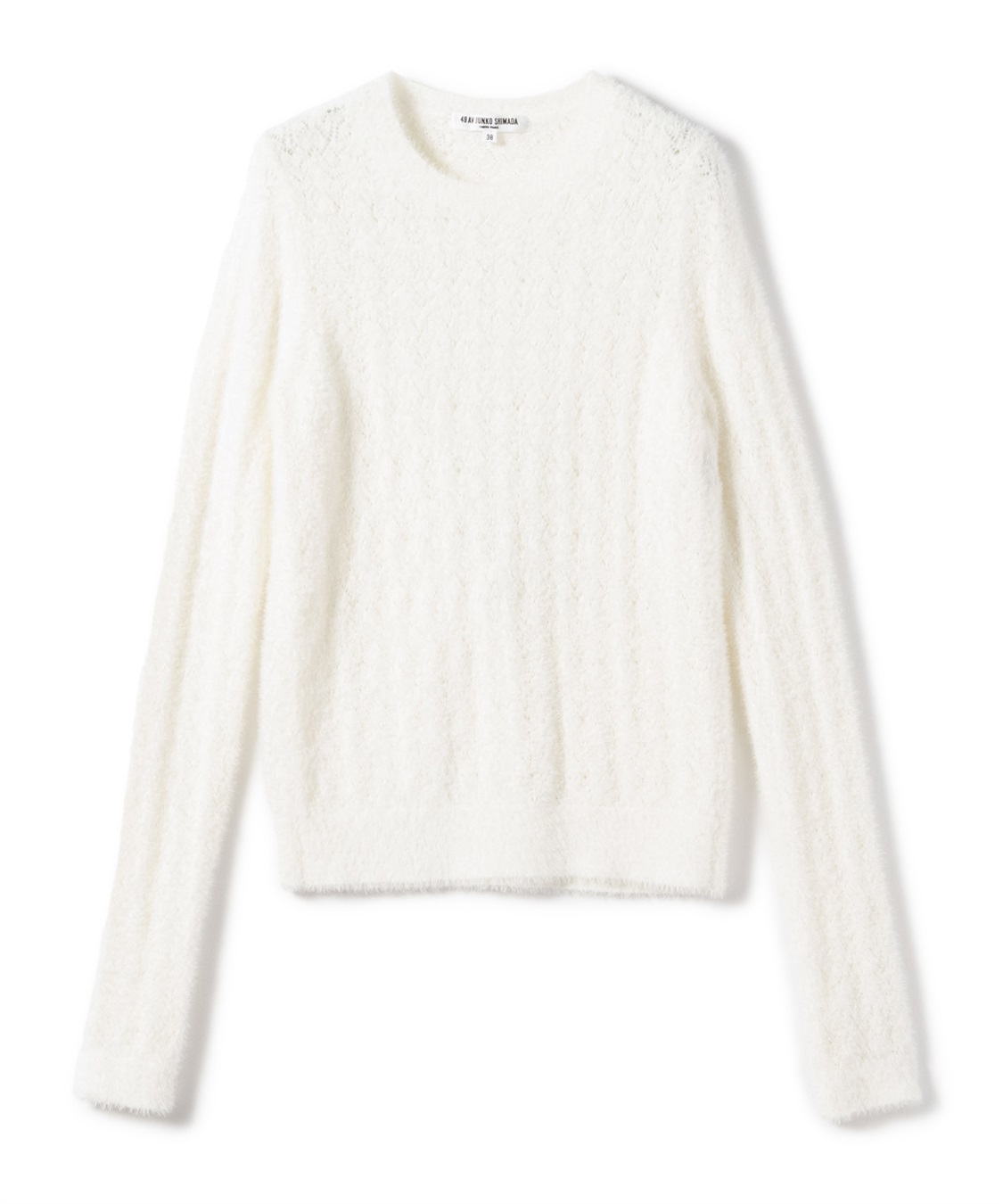 49AV JUNKO SHIMADA 透かし編みプルオーバーニット_variation_2