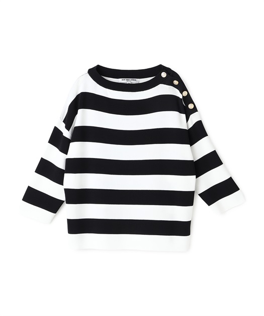 49AV JUNKO SHIMADA 【WEB限定】ボーダー柄サマーニット