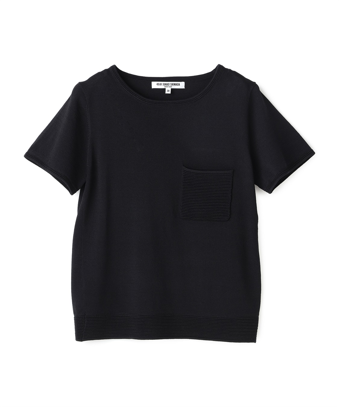 49AV JUNKO SHIMADA 【WEB限定】ポケット付き半袖ニット_variation_1