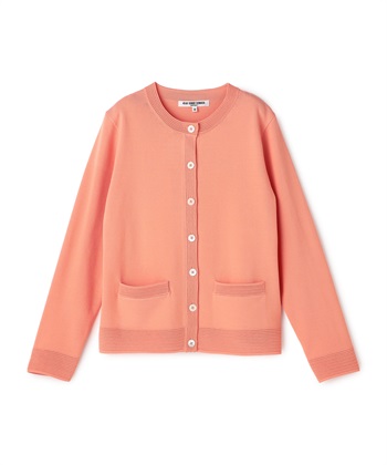 【WEB限定】クルーネックカーディガン(ピンク-9号)