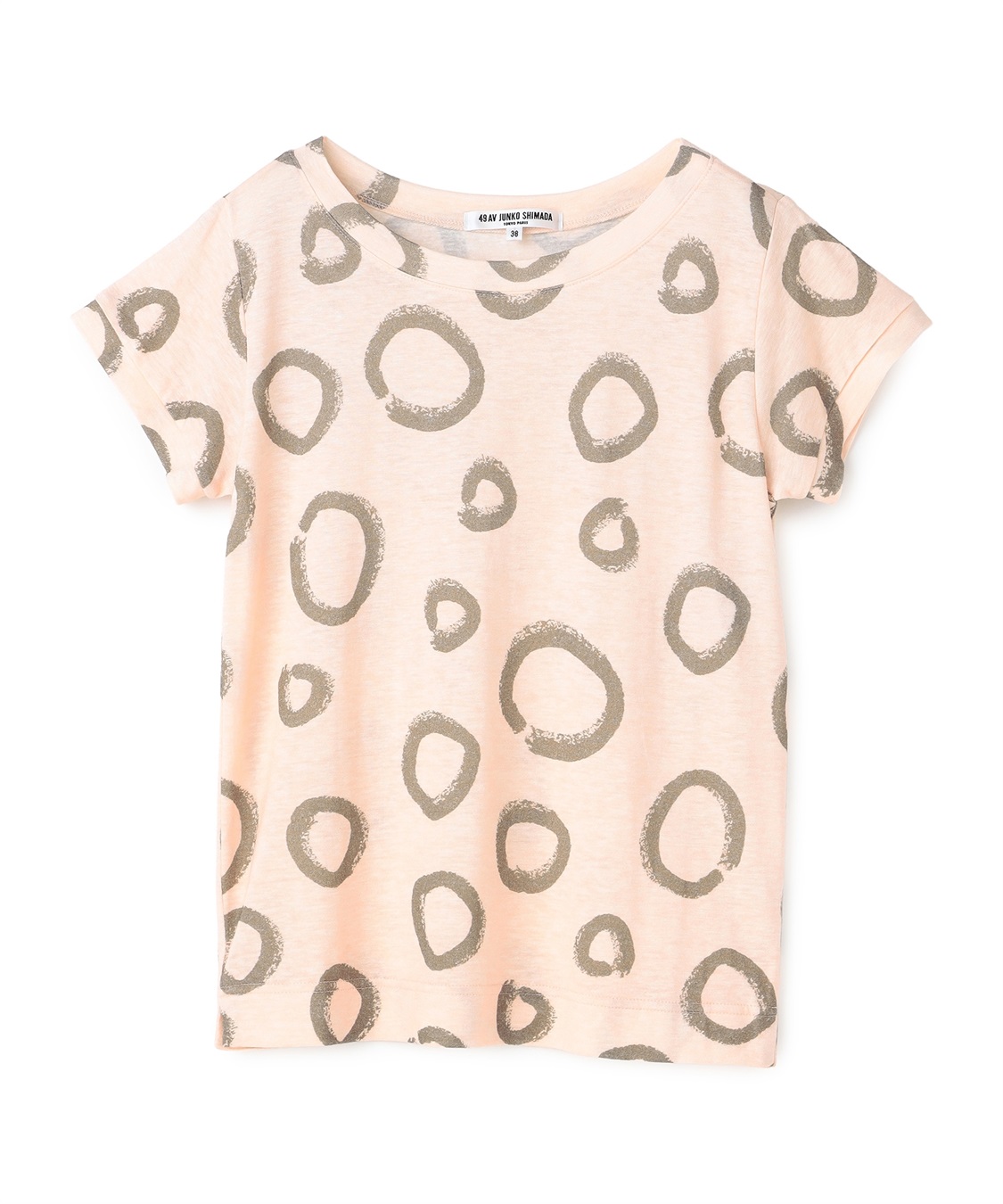 49AV JUNKO SHIMADA サークル柄半袖Tシャツ_variation_2