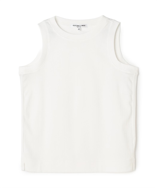 49AV JUNKO SHIMADA クルーネックノースリーブカットソー