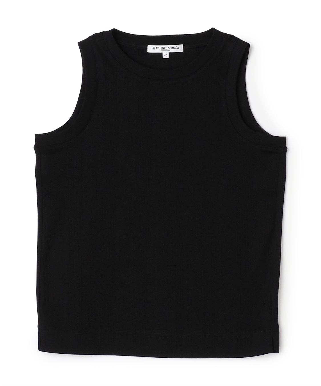 49AV JUNKO SHIMADA クルーネックノースリーブカットソー_variation_1