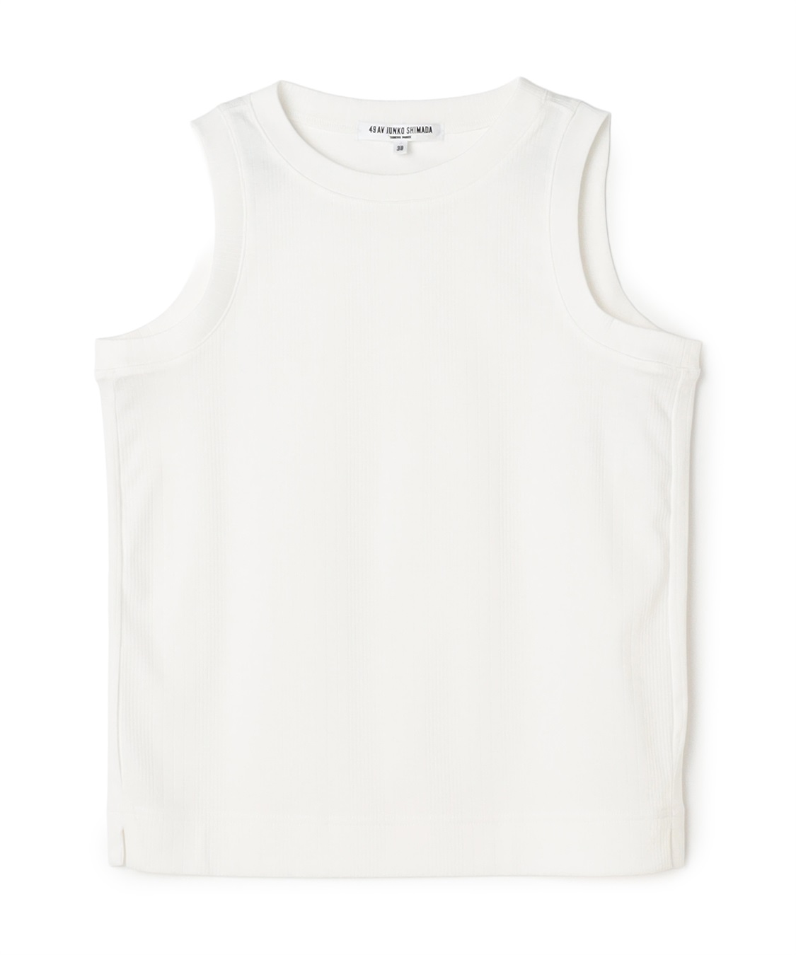 49AV JUNKO SHIMADA クルーネックノースリーブカットソー_variation_2