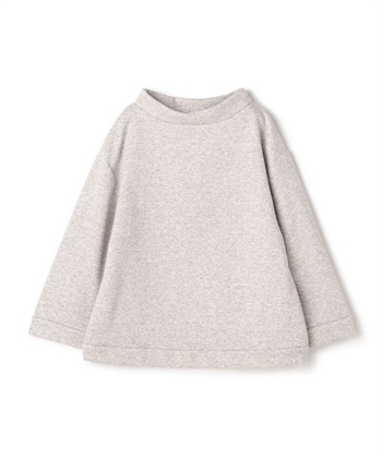 裏毛プルオーバートップス(ライトグレー-7号)