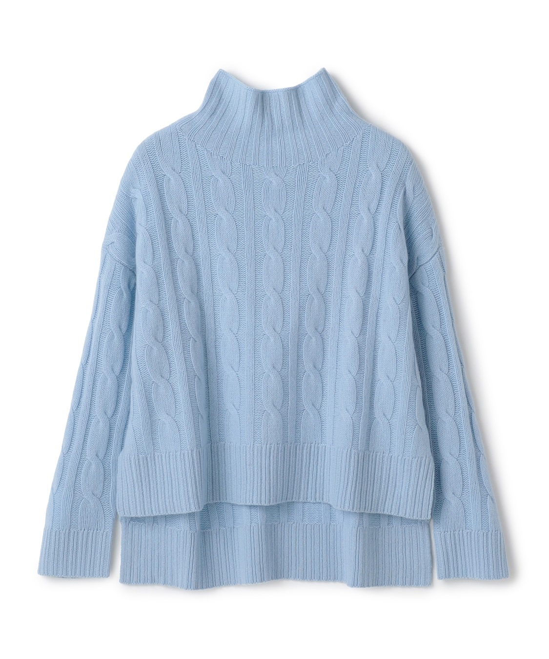 49AV JUNKO SHIMADA 【WEB限定】カシミヤケーブル編みハイネックニット_variation_3