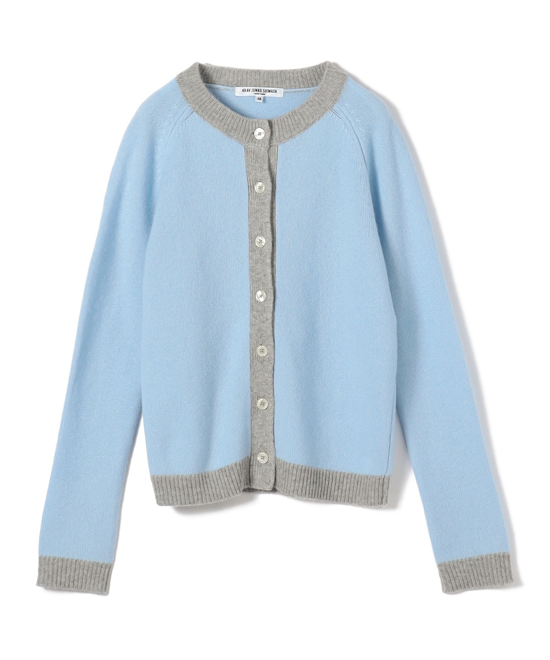 49AV JUNKO SHIMADA 【WEB限定】カシミヤ配色ニットカーディガン_variation_4