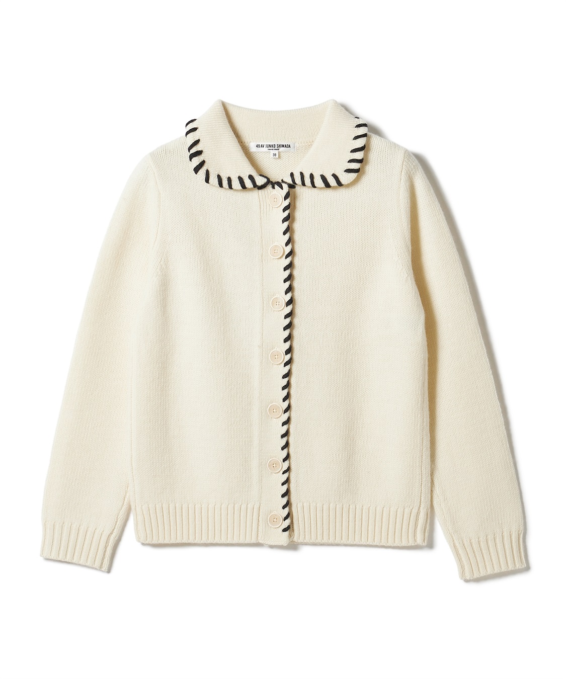 49AV JUNKO SHIMADA 【WEB限定】ステッチニットカーディガン_variation_1