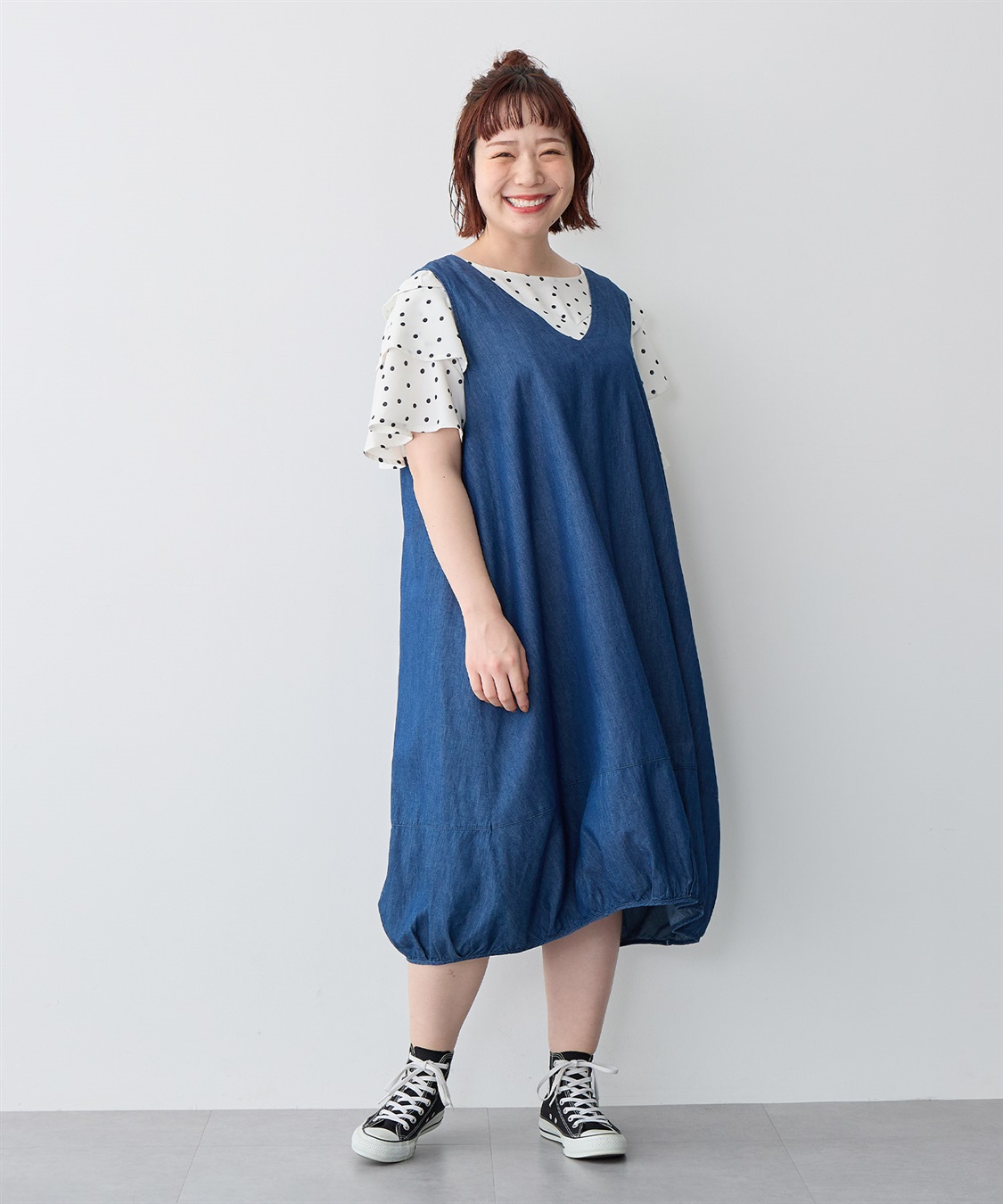 新品　MARC JACOBS　バルーンワンピース MARC JACOBS - 美品 定価8万 マークジェイコブス 高級コットン