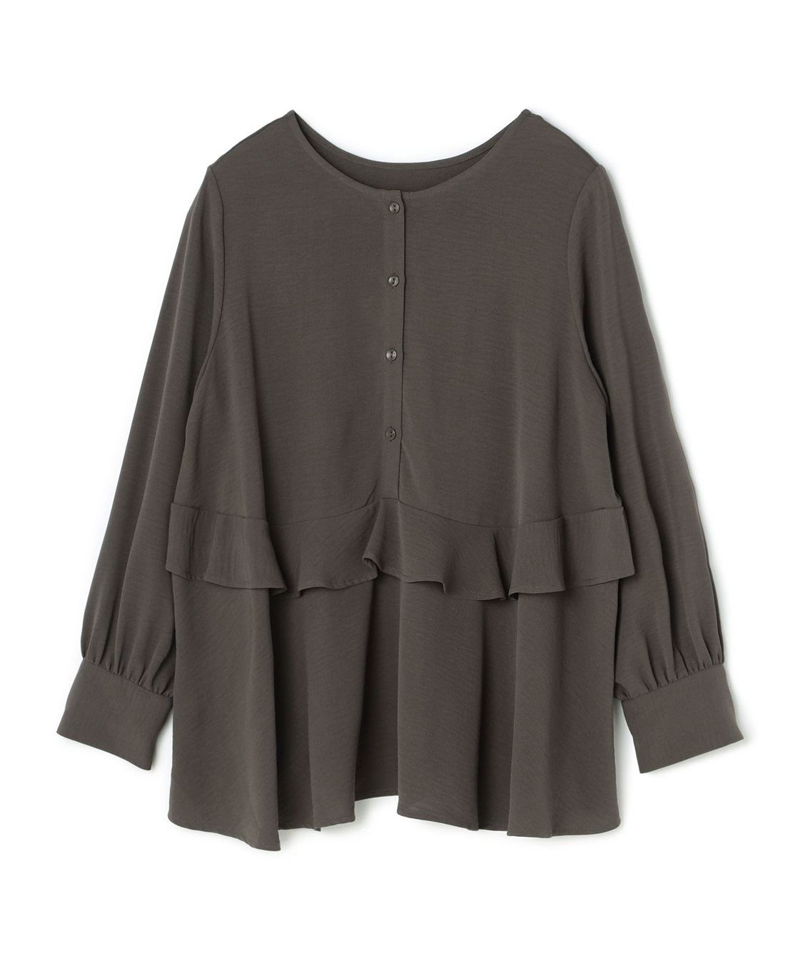 anyfee 【anyfee/プラスサイズ】前後2wayティアードフリルブラウス_variation_2