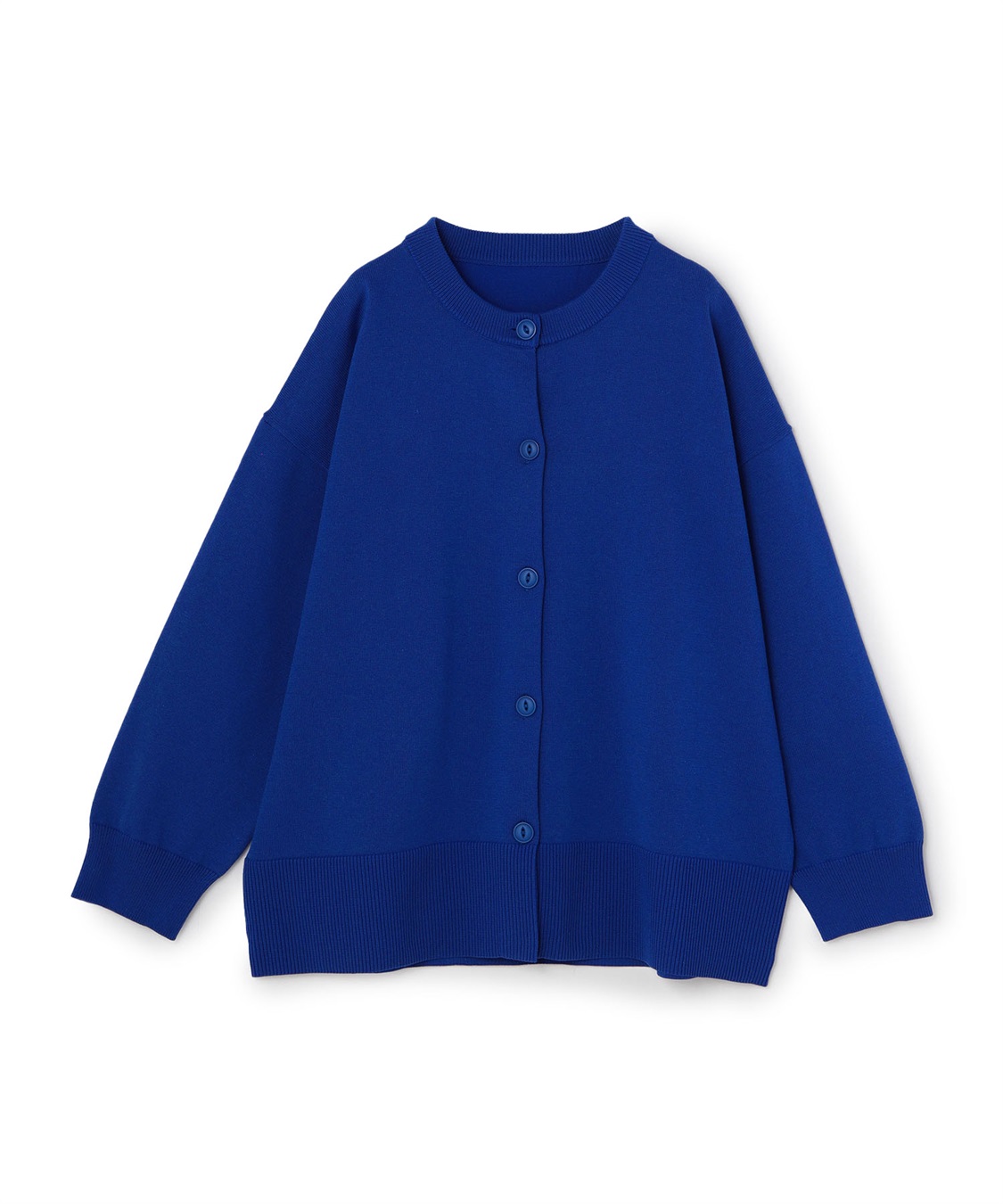 anyfee 【anyfee/プラスサイズ】スウェットライクニットカーディガン_variation_5