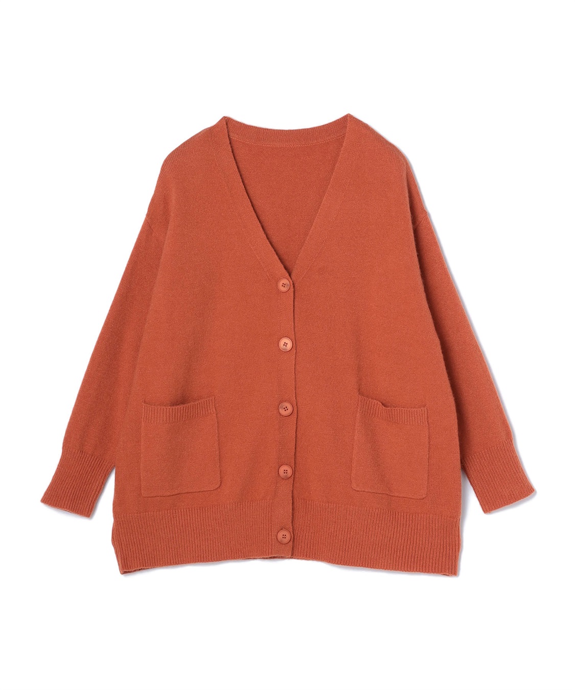 anyfee 【anyfee/プラスサイズ】Vネックニットカーディガン_variation_3