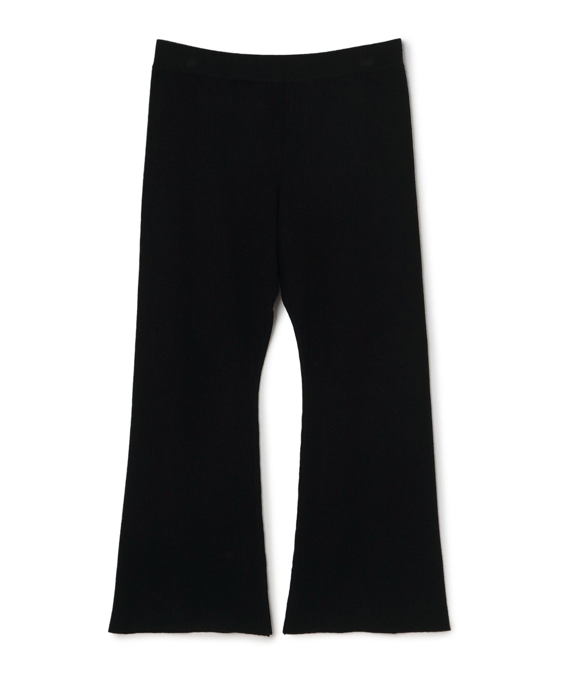 anyfee 【anyfee/プラスサイズ】リブフレアニットパンツ_variation_1