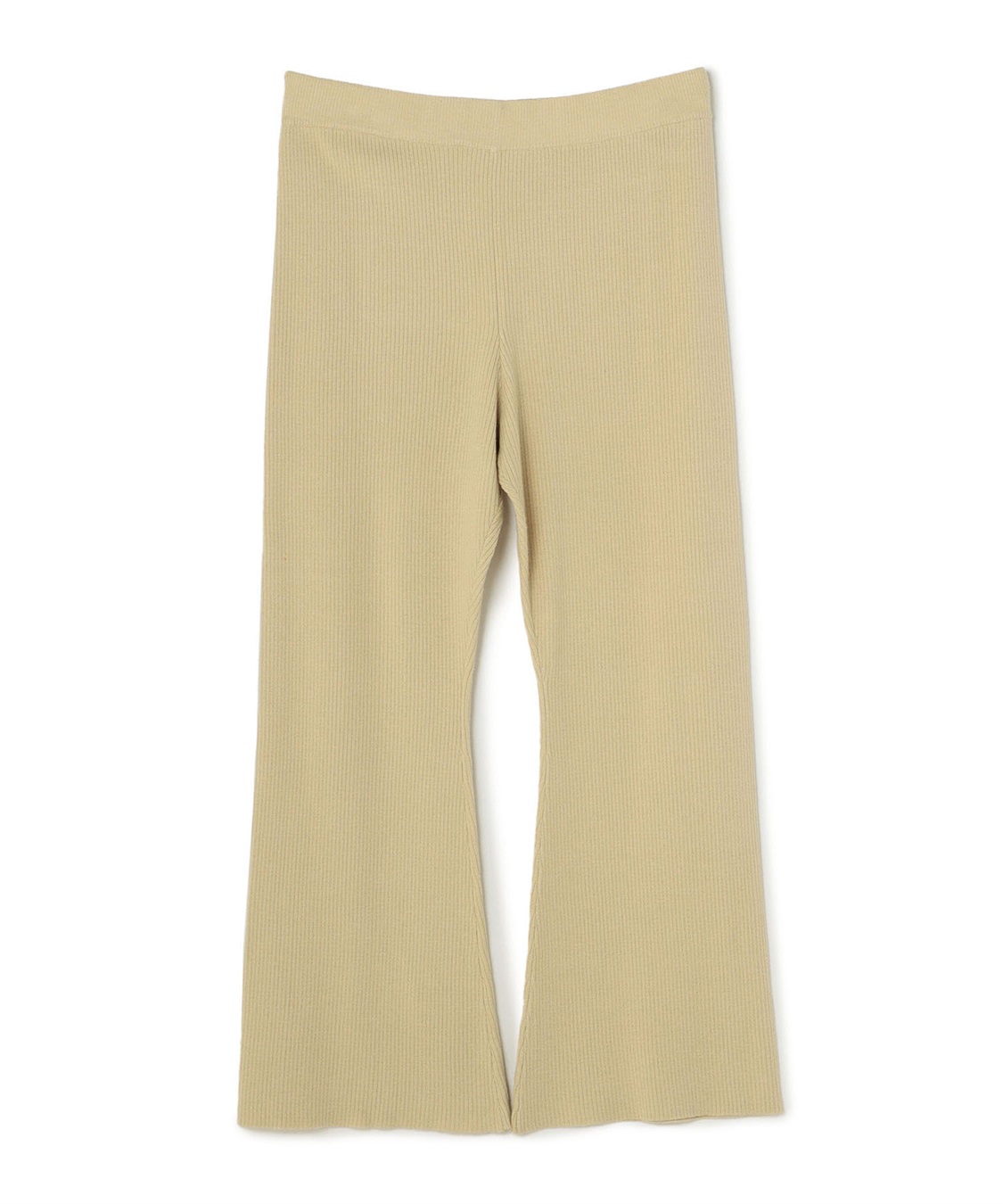 anyfee 【anyfee/プラスサイズ】リブフレアニットパンツ_variation_3