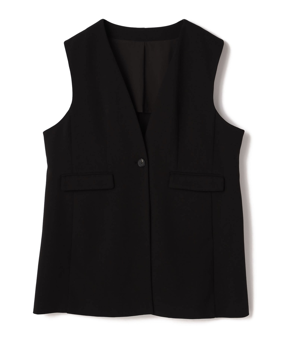 anyfee 【anyfee/プラスサイズ】パネルラインベスト/ジレ《ウォッシャブル/洗濯OK》セレモニー/オケージョン/新生活/上下別売り_variation_2