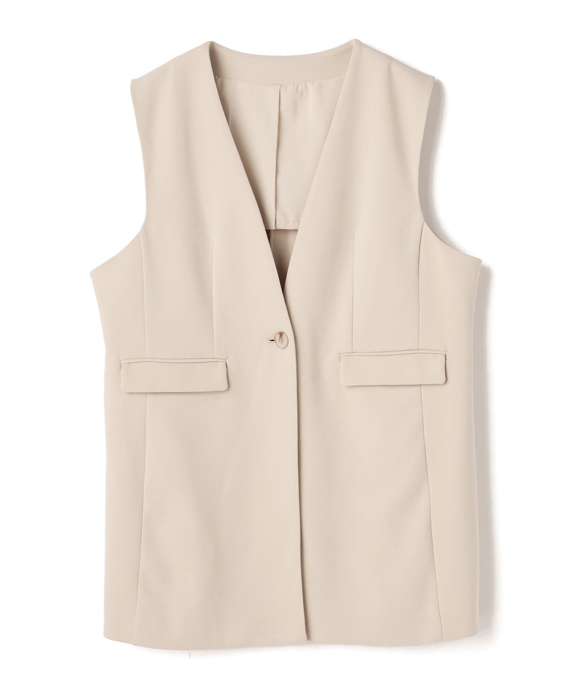 anyfee 【anyfee/プラスサイズ】パネルラインベスト/ジレ《ウォッシャブル/洗濯OK》セレモニー/オケージョン/新生活/上下別売り_variation_3