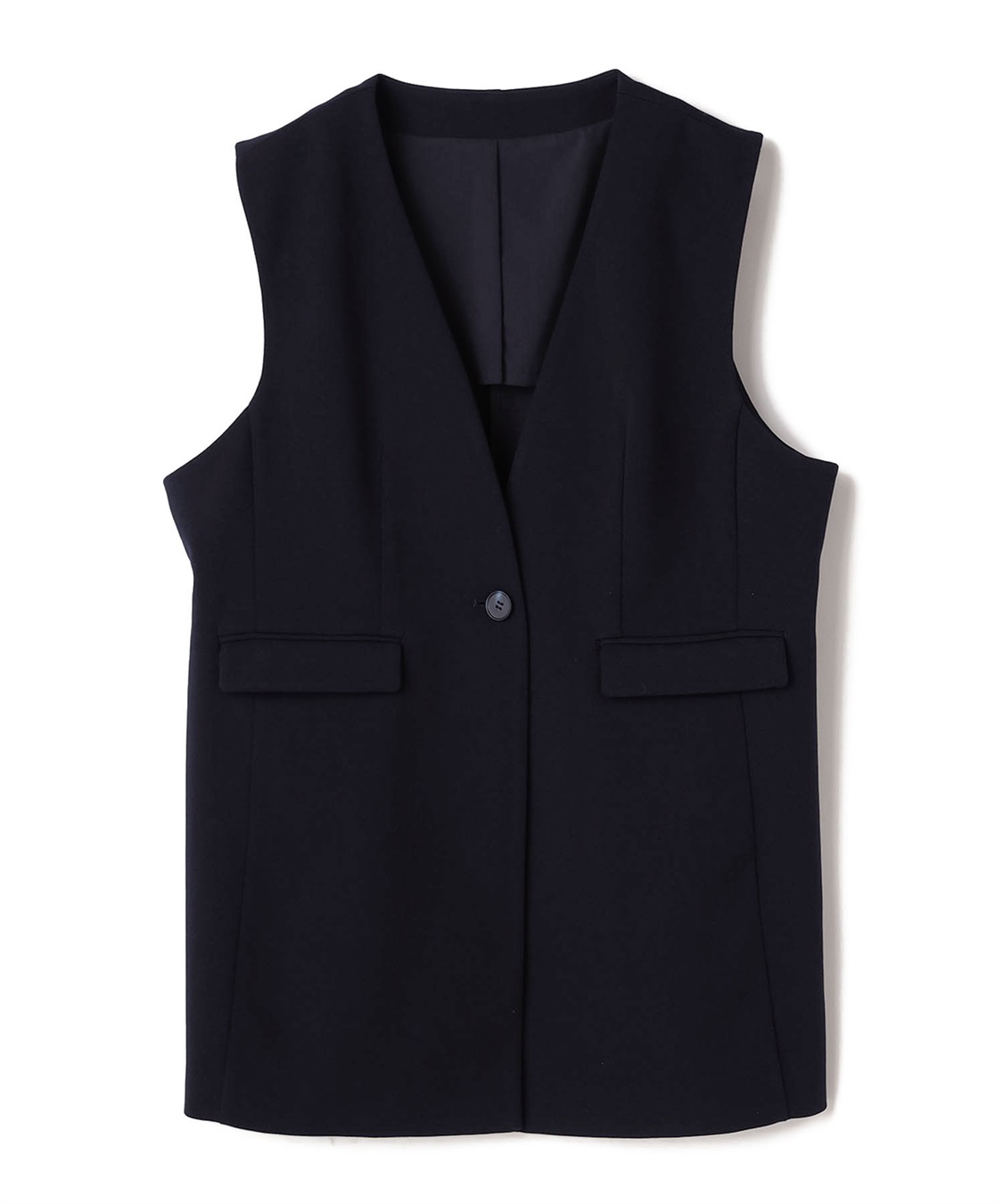 anyfee 【anyfee/プラスサイズ】パネルラインベスト/ジレ《ウォッシャブル/洗濯OK》セレモニー/オケージョン/新生活/上下別売り_variation_4