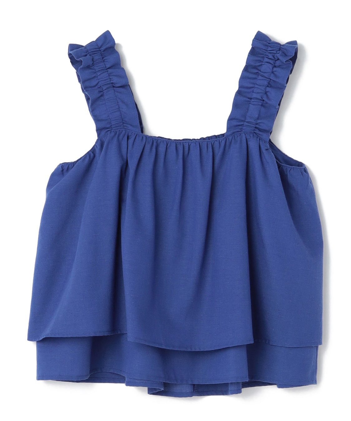 anyfee 【anyfee/プラスサイズ】肩ギャザーフレアキャミブラウス（UVカット・接触冷感）_variation_3