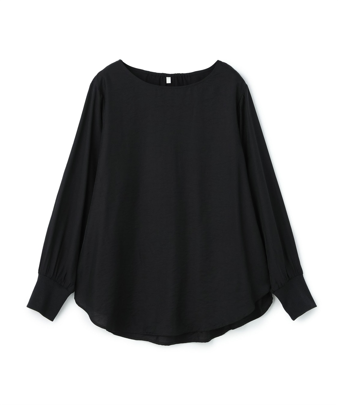 Life Style by cross marche 【anyfee/大きいサイズ】裾ラウンド袖リブルーズフィットTブラウス_variation_1