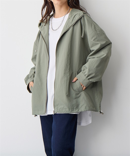 anyfee/プラスサイズ】マウンテンパーカー Life Style by cross marche