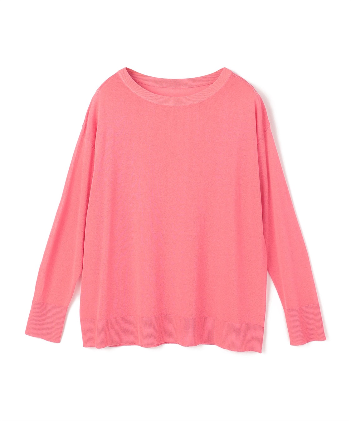 anyfee 【anyfee/プラスサイズ】シアーニットプルオーバー（新色追加）《接触冷感》_variation_4