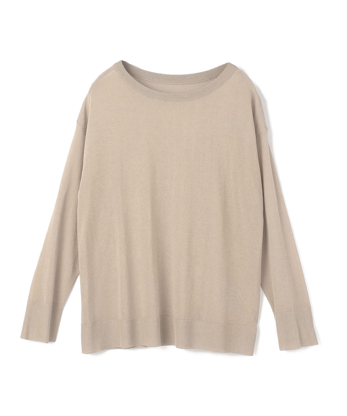 anyfee 【anyfee/プラスサイズ】シアーニットプルオーバー（新色追加）《接触冷感》_variation_5