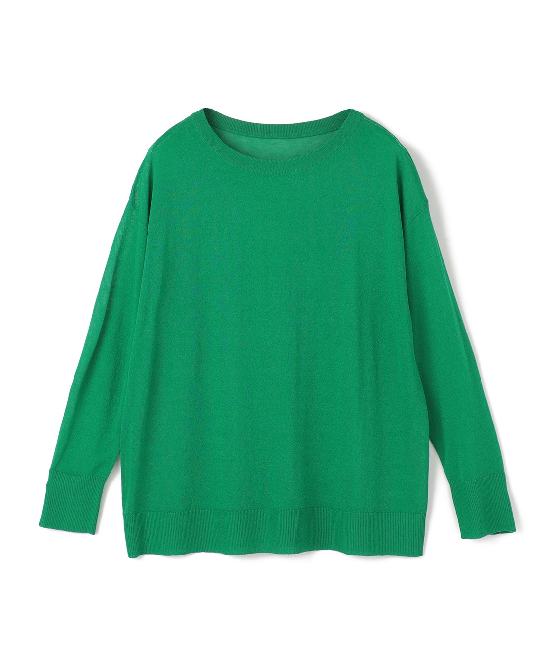 anyfee 【anyfee/プラスサイズ】シアーニットプルオーバー（新色追加）《接触冷感》_variation_6