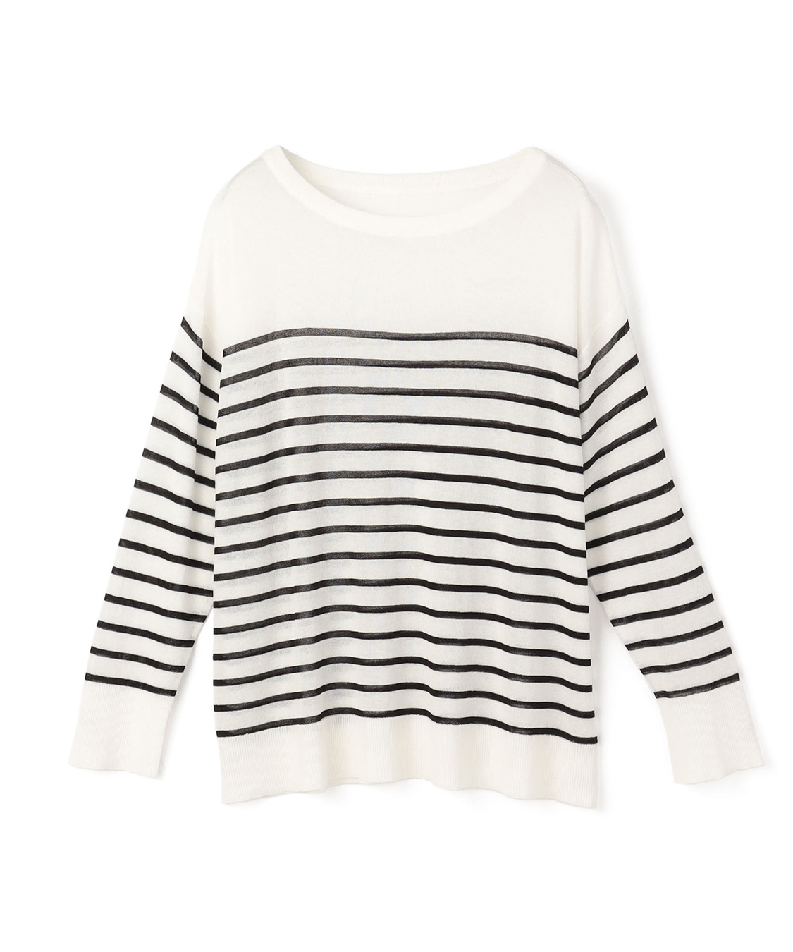 anyfee 【anyfee/プラスサイズ】シアーニットプルオーバー（新色追加）《接触冷感》_variation_7