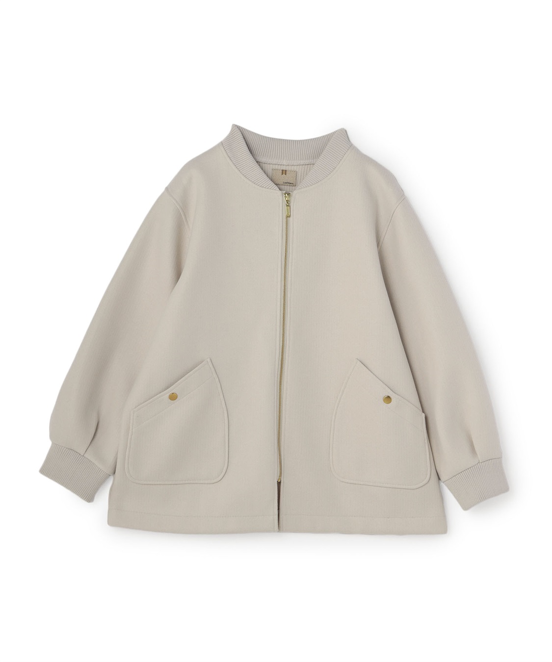 anyfee 【anyfee/プラスサイズ】オーバーサイズニットブルゾン_variation_1