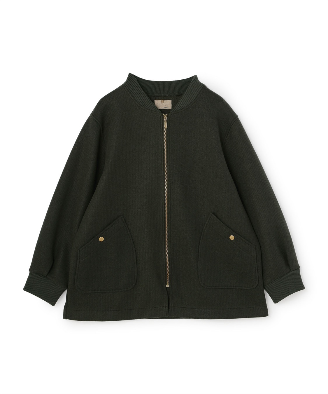 anyfee 【anyfee/プラスサイズ】オーバーサイズニットブルゾン_variation_2