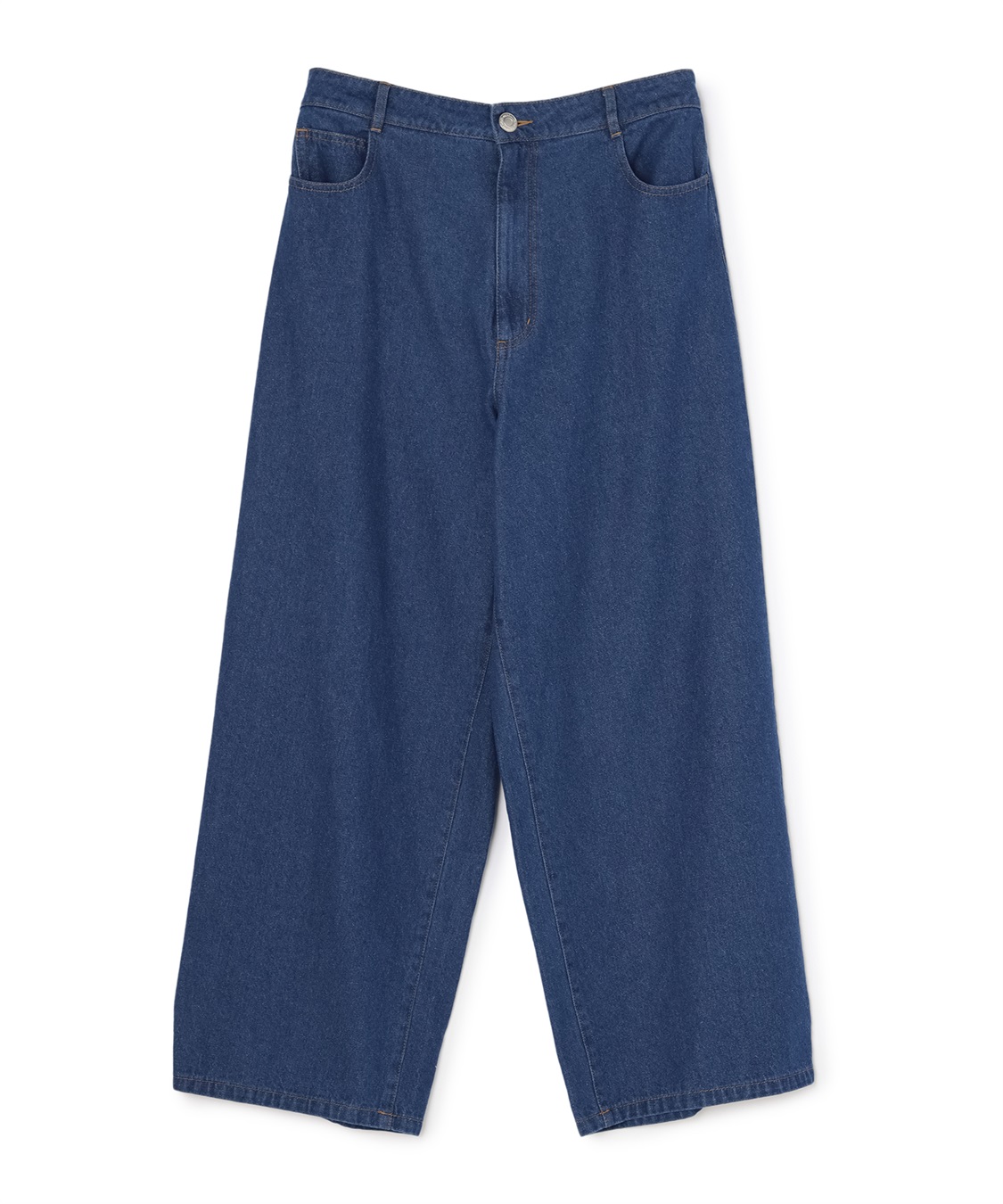 Life Style by cross marche 【anyfee/プラスサイズ】デニムワイドパンツ_variation_2