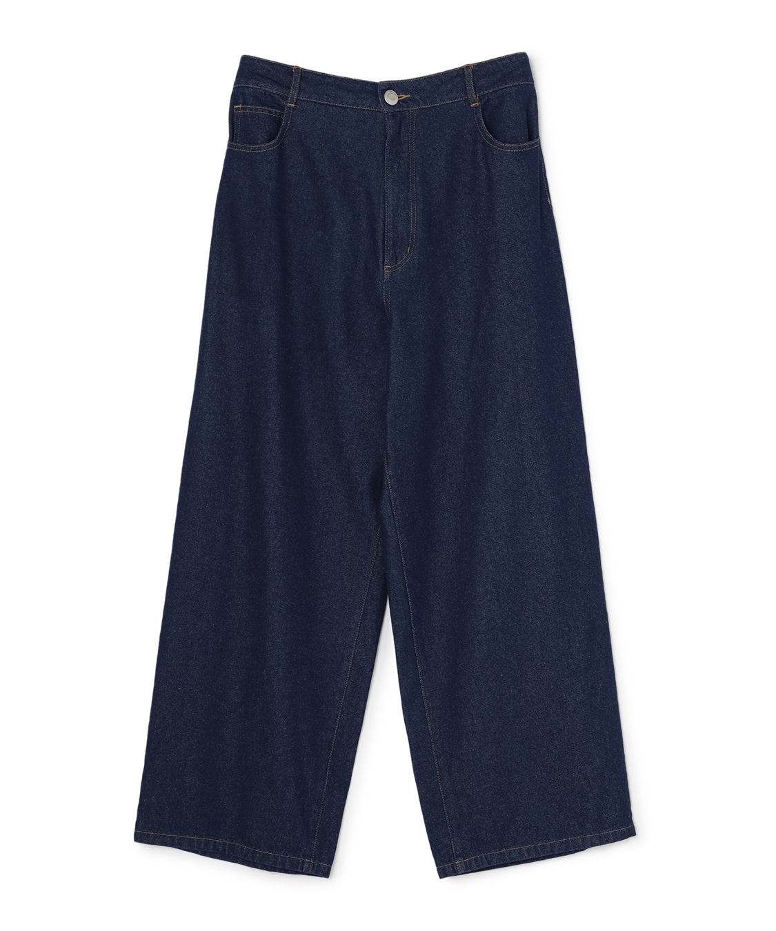 Life Style by cross marche 【anyfee/プラスサイズ】デニムワイドパンツ_variation_3