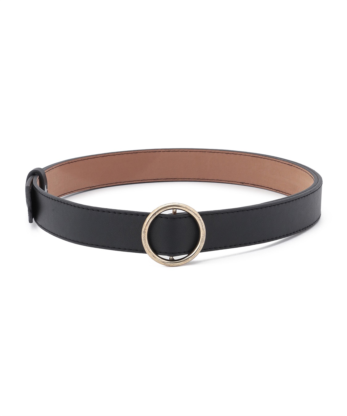 anyfee 【anyfee/プラスサイズ】無段階レザー調シンプルベルト_variation_1