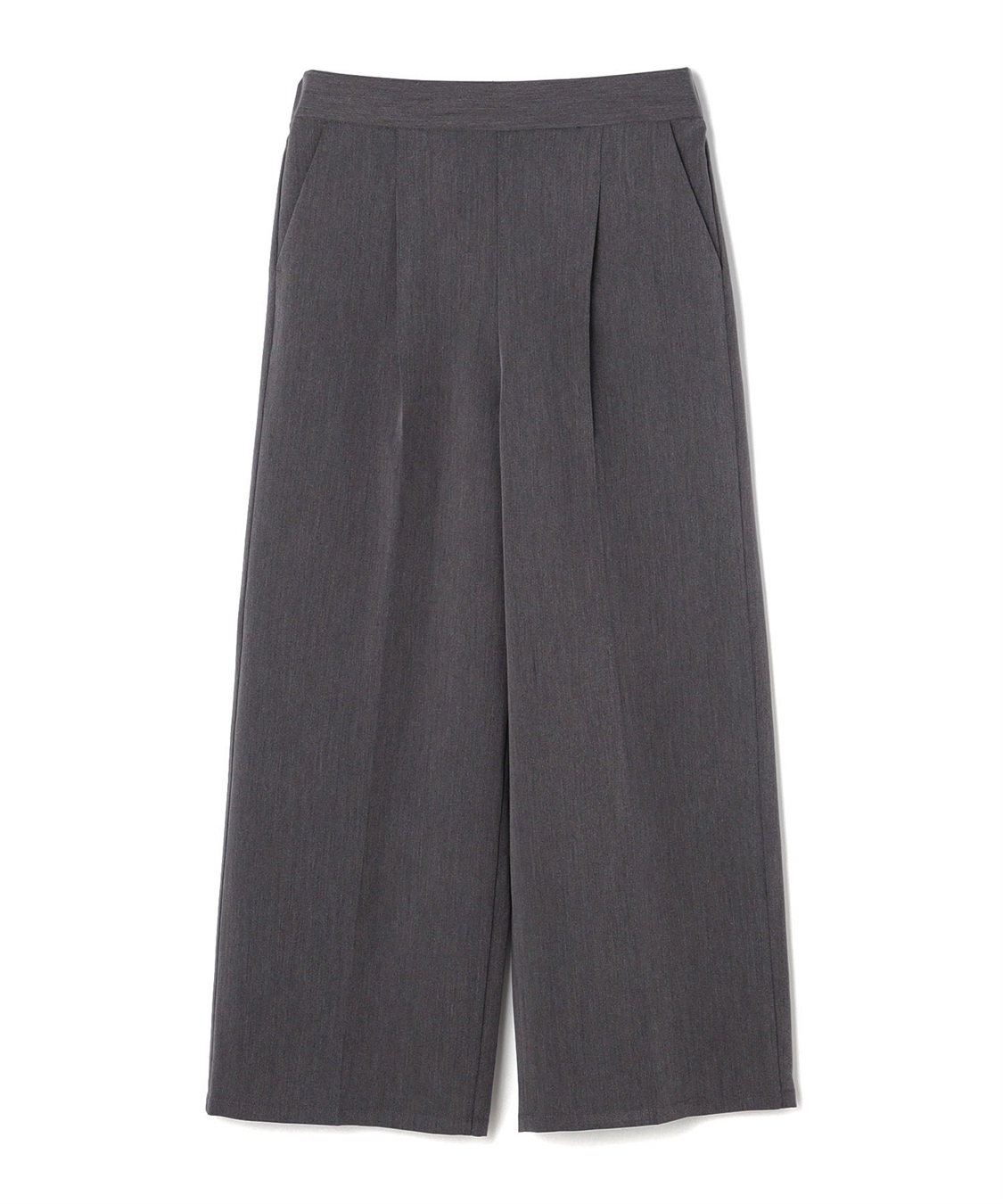 anyfee 【anyfee/プラスサイズ】ツイルタックワイドパンツ《接触冷感/ストレッチ》_variation_2
