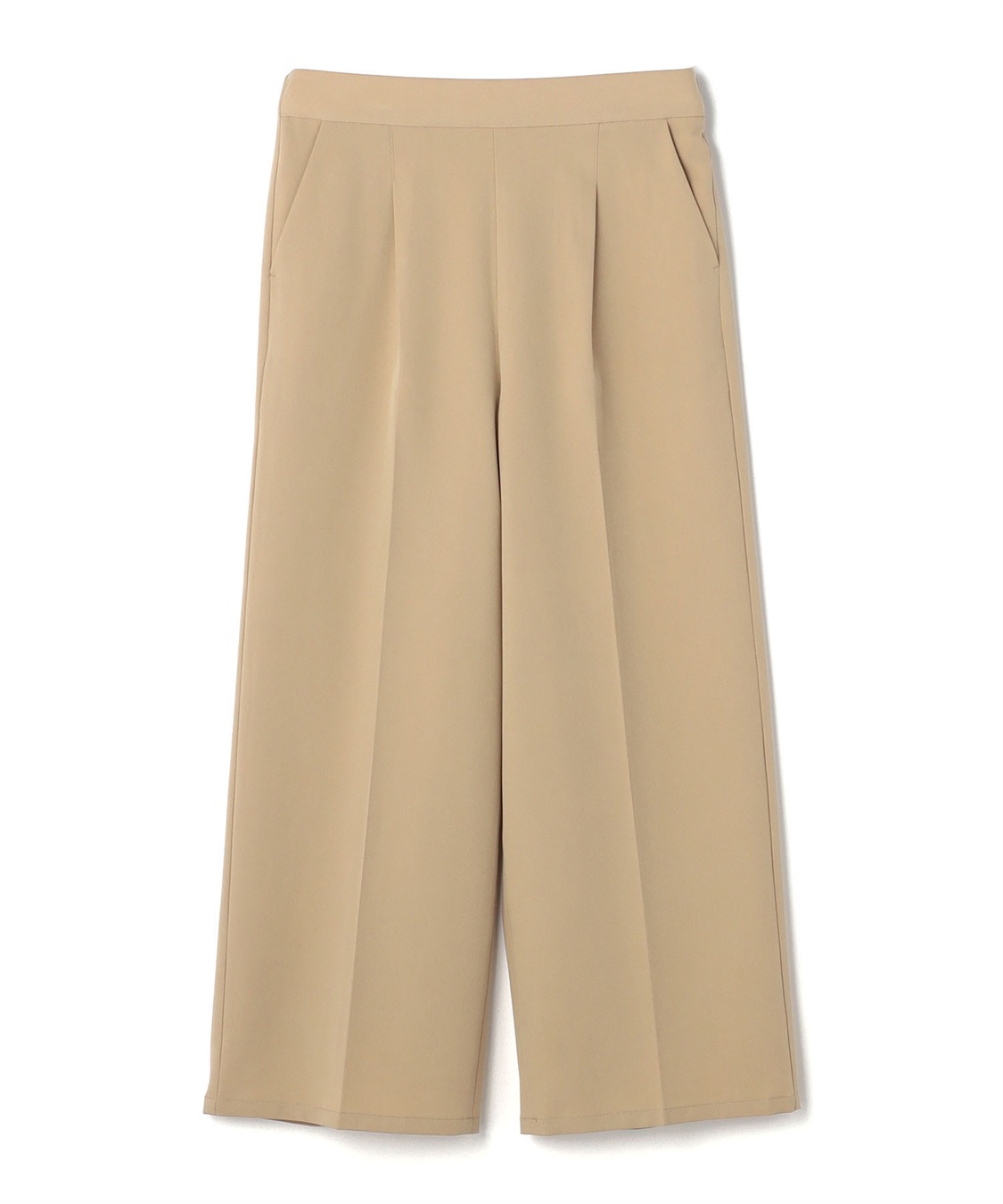 anyfee 【anyfee/プラスサイズ】ツイルタックワイドパンツ《接触冷感/ストレッチ》_variation_3