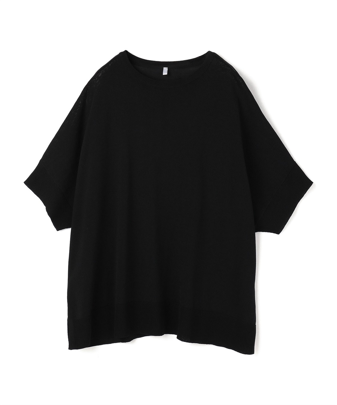 anyfee 【anyfee/大きいサイズ】ドライタッチドルマンニット◆新色追加◆《接触冷感/マシンウォッシャブル》_variation_1